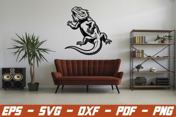 Bearded Dragon SVG, Wild Animal SVG: Evaluating Digital Graphics for Creative Projects