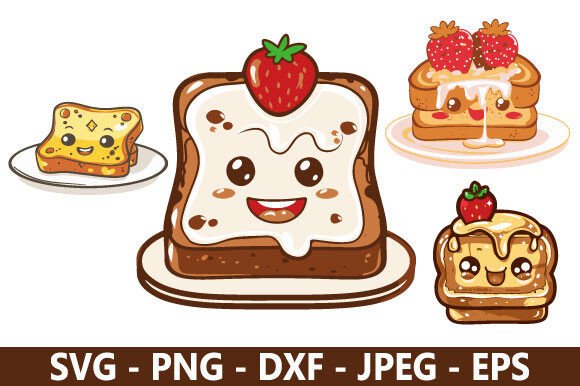 French Toast SVG Bundle for Modern Branding