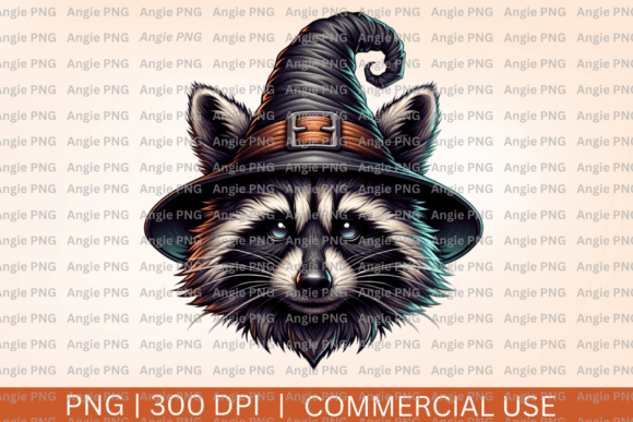 Halloween Raccoon Witch PNG: A Versatile Digital Asset for Creative Projects