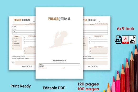 Prayer Journal KDP Interior for Thoughtful Publishing