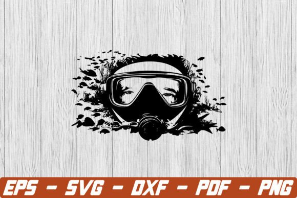 Scuba Diving Mask with Ocean Scene SVG: A Practical Guide for Creators and Small Business Owners
