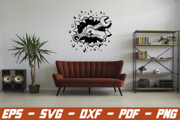 Smash Punch Mechanic SVG and Mechanic Gifts for Everyday Creators